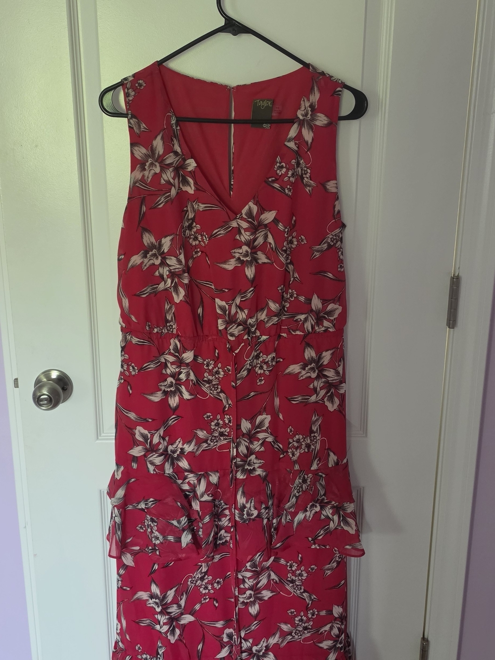 GORGEOUS Taylor Pink Floral Sleeveless Maxi Dress